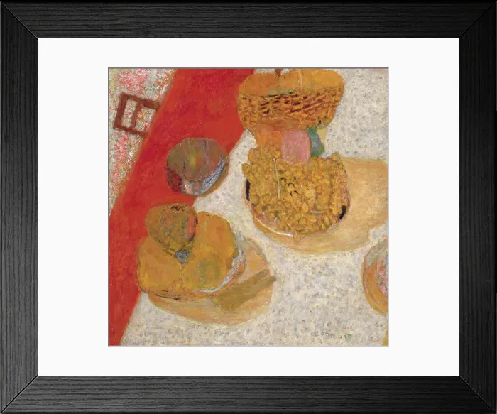 Framed Print : Coin de table, ca 1935. Creator: Bonnard, Pierre (1867-1947) Framed Print : Coin de table, ca 1935. Creator: Bonnard, Pierre (1867-1947)
