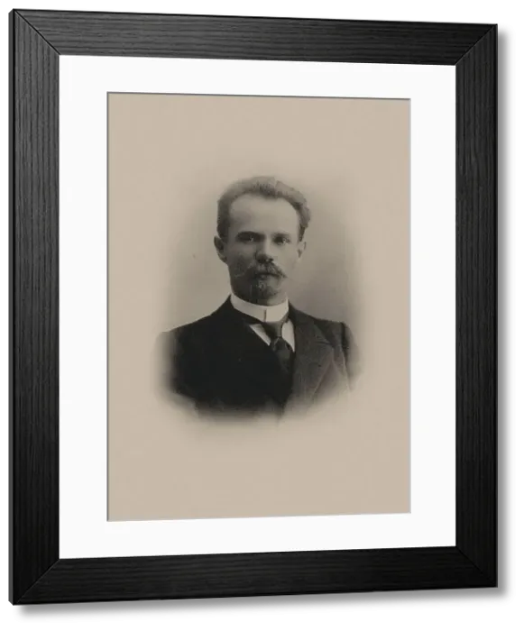 Framed Print : Portrait of the composer Georgi Eduardovich Conus (1862-1933), 1910s. Creator: Anonymous Framed Print : Portrait of the composer Georgi Eduardovich Conus (1862-1933), 1910s. Creator: Anonymous