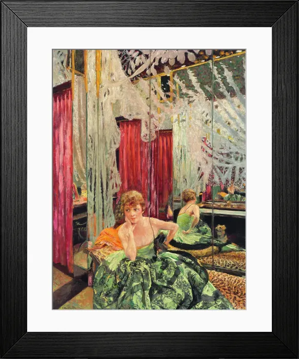 Framed Print : Jane Renouardt, 1926-1927. Creator: Vuillard, Édouard (1868-1940) Framed Print : Jane Renouardt, 1926-1927. Creator: Vuillard, Édouard (1868-1940)