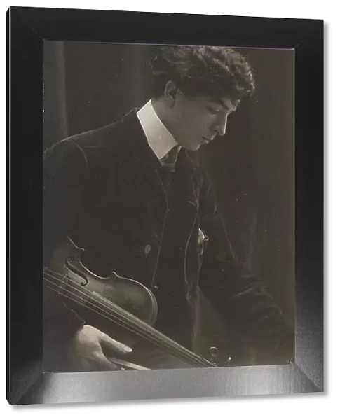 Portrait of the violinist and composer Paul Kochanski (1887-1934), 1907. Creator: Anonymous