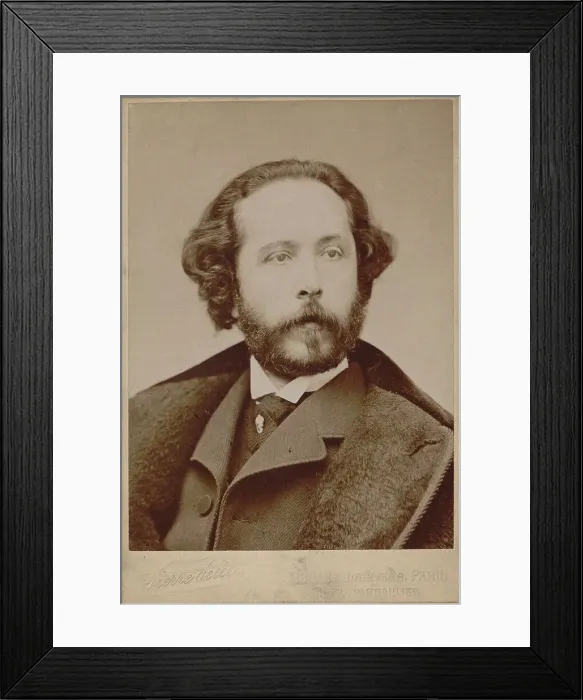 Framed Print : Portrait of the Composer Édouard Lalo (1823-1892). Creator: Petit, Pierre (1598-1677) Framed Print : Portrait of the Composer Édouard Lalo (1823-1892). Creator: Petit, Pierre (1598-1677)