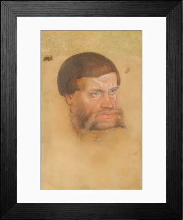 Framed Print : Portrait of a bearded man (Joachim I, Prince of Anhalt-Dessau?), c.1540. Creator: Cranach, Lucas, the Younger (1515-1586) Framed Print : Portrait of a bearded man (Joachim I, Prince of Anhalt-Dessau?), c.1540. Creator: Cranach, Lucas, the Younger (1515-1586)