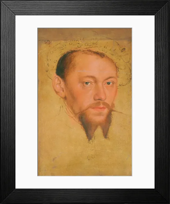 Framed Print : Portrait of Maurice (1521-1553), Elector of Saxony, ca 1545-1550. Creator: Cranach, Lucas, the Younger (1515-1586) Framed Print : Portrait of Maurice (1521-1553), Elector of Saxony, ca 1545-1550. Creator: Cranach, Lucas, the Younger (1515-1586)