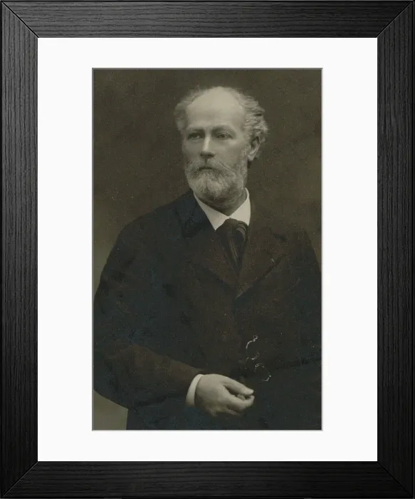 Framed Print : Portrait of the composer Charles Lefèbvre (1843-1917), c. 1900. Creator: Anonymous Framed Print : Portrait of the composer Charles Lefèbvre (1843-1917), c. 1900. Creator: Anonymous