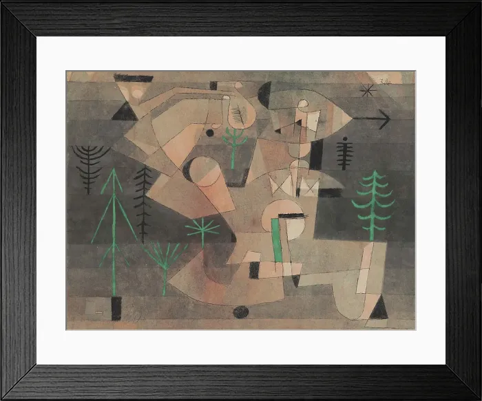 Framed Print : Garden Plan, 1922. Creator: Klee, Paul (1879-1940) Framed Print : Garden Plan, 1922. Creator: Klee, Paul (1879-1940)