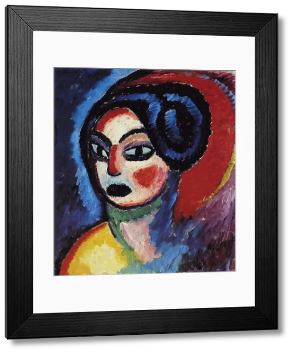 Framed Print : Princess Turandot, 1912. Creator: Javlensky, Alexei, von (1864-1941) Framed Print : Princess Turandot, 1912. Creator: Javlensky, Alexei, von (1864-1941)
