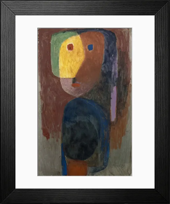 Framed Print : Evening figure, 1935. Creator: Klee, Paul (1879-1940) Framed Print : Evening figure, 1935. Creator: Klee, Paul (1879-1940)