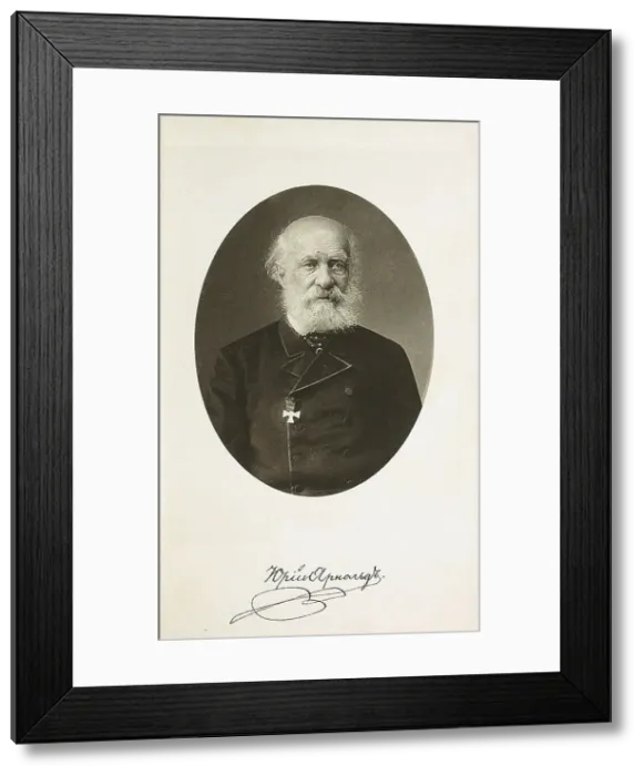 Framed Print : Portrait of the composer Yuri Karlovich Arnold (1811-1898). Creator: Scherer, Nabholz & Co.. Portrait of the composer Yuri Karlovich Arnold (1811-1898). Creator: Scherer, Nabholz & Co Framed Print : Portrait of the composer Yuri Karlovich Arnold (1811-1898). Creator: Scherer, Nabholz & Co.. Portrait of the composer Yuri Karlovich Arnold (1811-1898). Creator: Scherer, Nabholz & Co