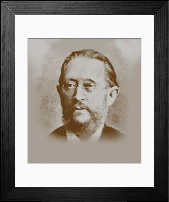 Framed Print : Portrait of the composer Louis Lewandowski (1821-1894). Creator: Anonymous Framed Print : Portrait of the composer Louis Lewandowski (1821-1894). Creator: Anonymous