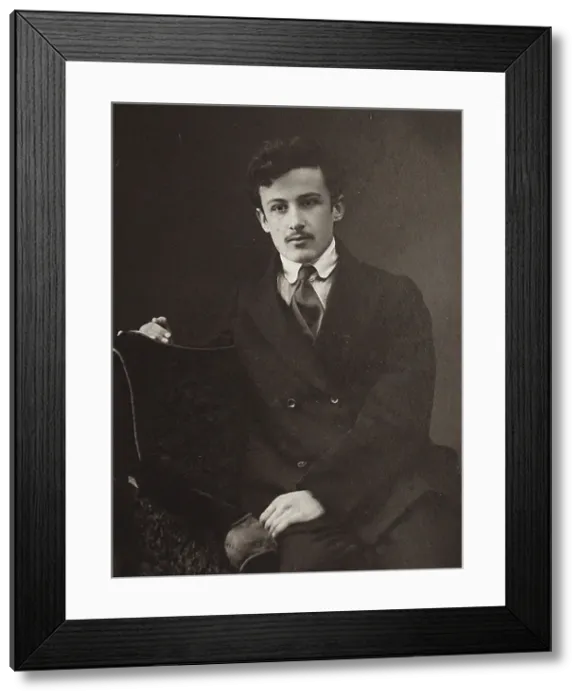 Framed Print : Portrait of the composer Joel (Yuliy Dmitrievich) Engel (1868-1927). Creator: Anonymous Framed Print : Portrait of the composer Joel (Yuliy Dmitrievich) Engel (1868-1927). Creator: Anonymous