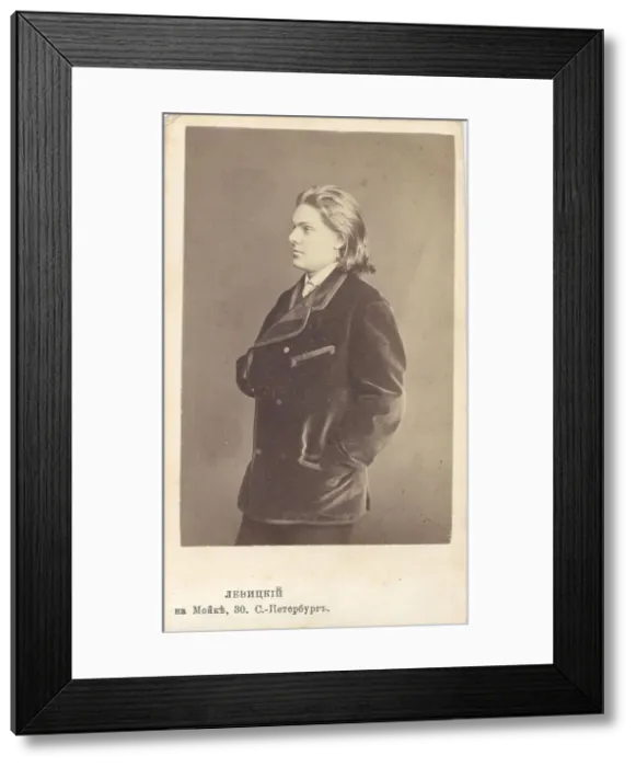 Framed Print : Portrait of the violinist August Wilhelmj (1845-1908). Creator: Levitsky, Sergei Lvovich (1819-1898) Framed Print : Portrait of the violinist August Wilhelmj (1845-1908). Creator: Levitsky, Sergei Lvovich (1819-1898)