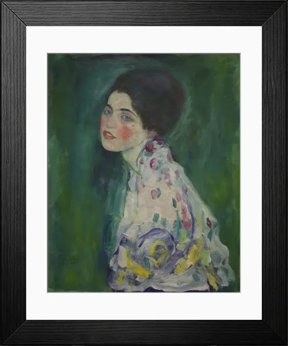 Framed Print : Portrait of a Lady, 1916-1917. Creator: Klimt, Gustav (1862-1918) Framed Print : Portrait of a Lady, 1916-1917. Creator: Klimt, Gustav (1862-1918)