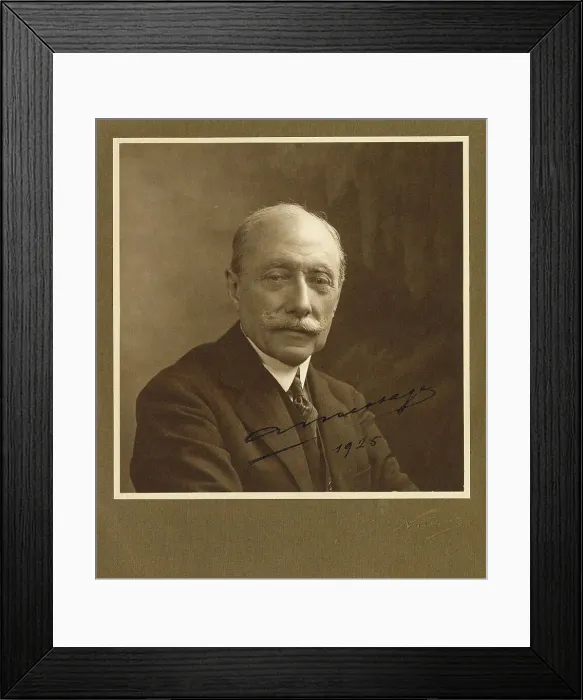 Framed Print : Portrait of pianist and composer André Messager (1853-1929), 1925. Creator: Anonymous Framed Print : Portrait of pianist and composer André Messager (1853-1929), 1925. Creator: Anonymous