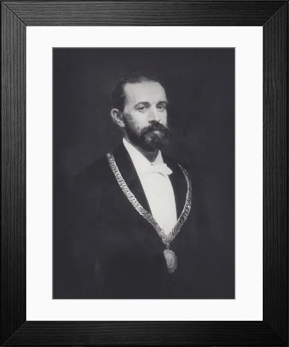 Framed Print : Portrait of the composer Achilles Nikolayevich Alferaki (1846-1919). Creator: Anonymous Framed Print : Portrait of the composer Achilles Nikolayevich Alferaki (1846-1919). Creator: Anonymous