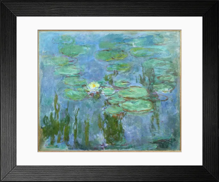 Framed Print : Water Lilies, 1914-1917. Creator: Monet, Claude (1840-1926) Framed Print : Water Lilies, 1914-1917. Creator: Monet, Claude (1840-1926)
