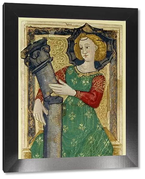 Strength. Charles VI Tarot, ca 1460. Creator: Apollonio di Giovanni di Tommaso (ca. 1415-1465)