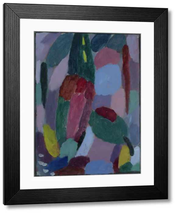Framed Print : Variation: Twilight, c. 1916. Creator: Javlensky, Alexei, von (1864-1941) Framed Print : Variation: Twilight, c. 1916. Creator: Javlensky, Alexei, von (1864-1941)