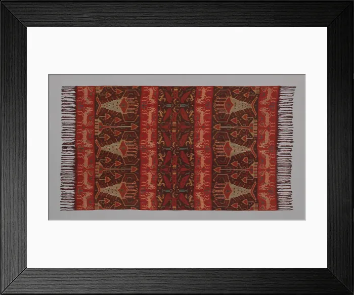 Framed Print : Selendang (Shawl), Indonesia. Creator: Unknown Framed Print : Selendang (Shawl), Indonesia. Creator: Unknown