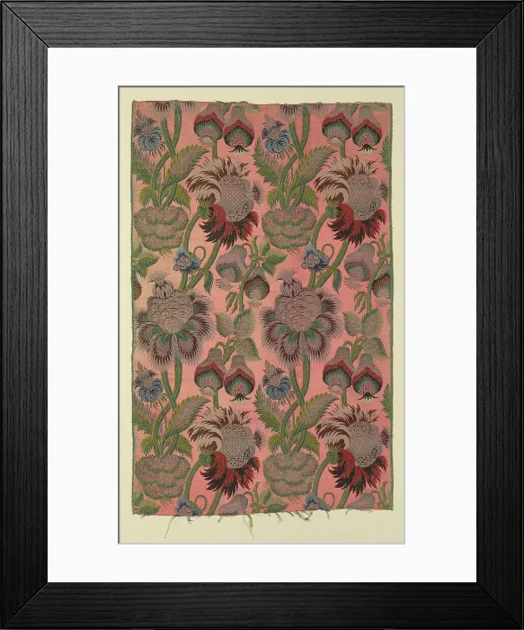 Framed Print : Panel, Lyon, c. 1732. Creator: Unknown Framed Print : Panel, Lyon, c. 1732. Creator: Unknown
