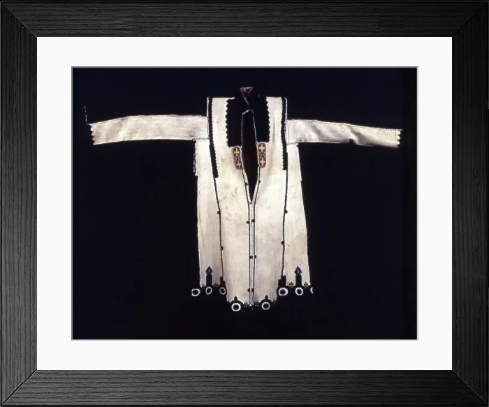 Framed Print : Woman's Dress, Eastern Europe, 1700 / 1900. Creator: Unknown Framed Print : Woman's Dress, Eastern Europe, 1700 / 1900. Creator: Unknown