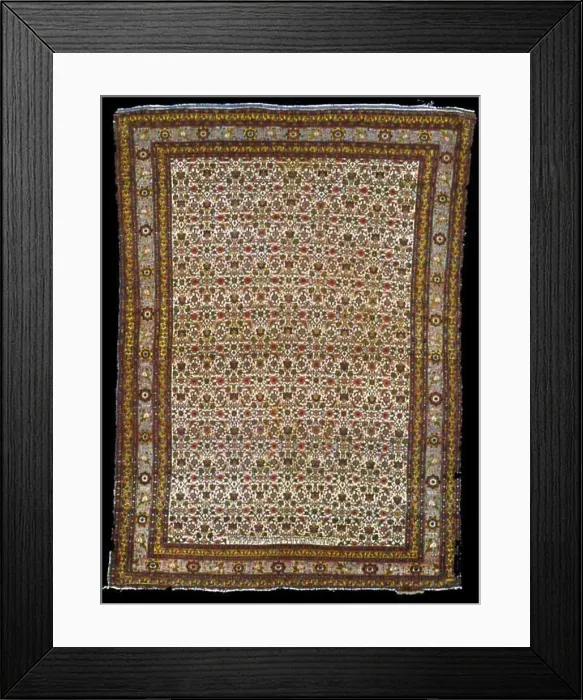 Framed Print : Prayer Carpet, Iran, c. 1894. Creator: Unknown Framed Print : Prayer Carpet, Iran, c. 1894. Creator: Unknown