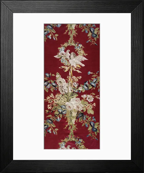 Framed Print : Panel, France, c. 1775. Creator: Unknown Framed Print : Panel, France, c. 1775. Creator: Unknown