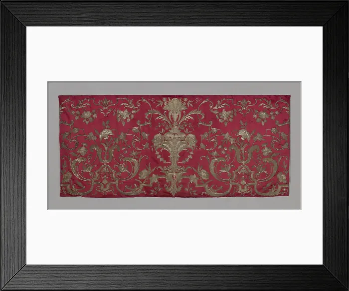 Framed Print : Panel, Germany, 19th century. Creator: Unknown Framed Print : Panel, Germany, 19th century. Creator: Unknown