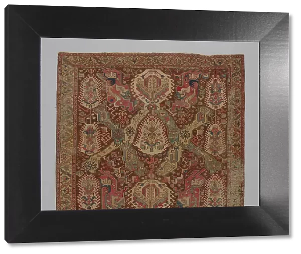 Carpet, Caucasus, mid-18th / 19th century. Creator: Unknown