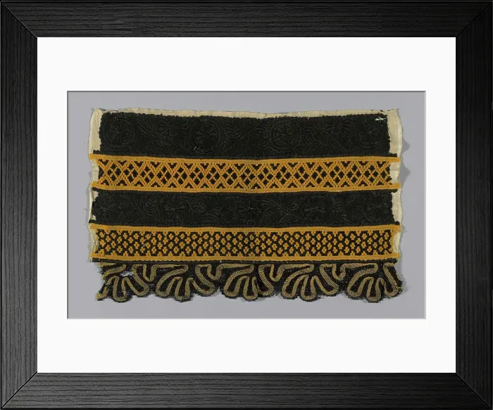 Framed Print : Sleeve, Czech Republic, 19th century. Creator: Unknown Framed Print : Sleeve, Czech Republic, 19th century. Creator: Unknown