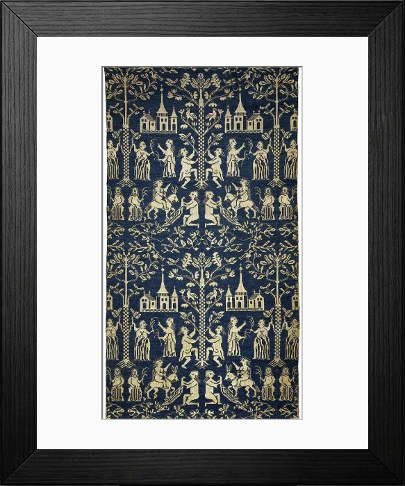 Framed Print : Panel (Depicting Christ Entering Jerusalem), Denmark, 17th century. Creator: Unknown Framed Print : Panel (Depicting Christ Entering Jerusalem), Denmark, 17th century. Creator: Unknown