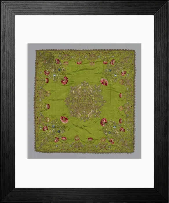 Framed Print : Chalice Cover, Spain, 1701 / 25. Creator: Unknown Framed Print : Chalice Cover, Spain, 1701 / 25. Creator: Unknown
