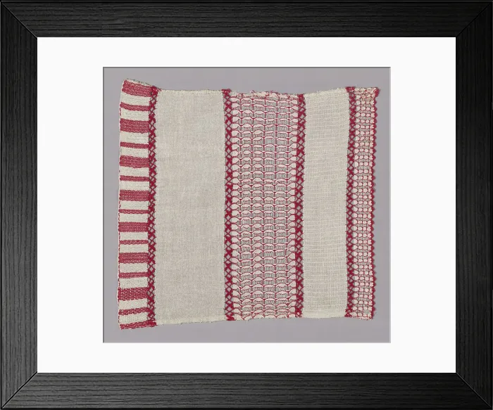Framed Print : Curtain, Germany, 1889 / 90. Creator: Elise Grill
