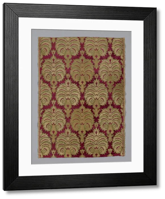 Framed Print : Panel, Turkey, 1601 / 25. Creator: Unknown Framed Print : Panel, Turkey, 1601 / 25. Creator: Unknown