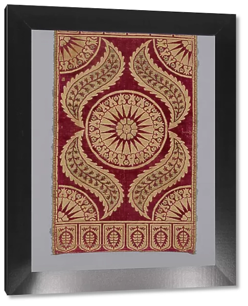 Cushion Cover, Turkey, 17th century. Creator: Unknown