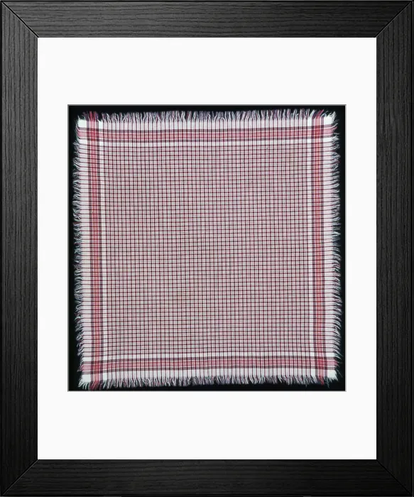 Framed Print : Handkerchief, Sweden, 1801 / 25. Creator: Unknown Framed Print : Handkerchief, Sweden, 1801 / 25. Creator: Unknown