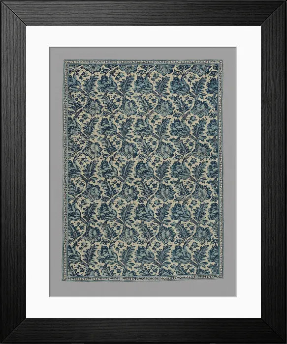 Framed Print : Panels, United States, 1725 / 75. Creator: Unknown Framed Print : Panels, United States, 1725 / 75. Creator: Unknown