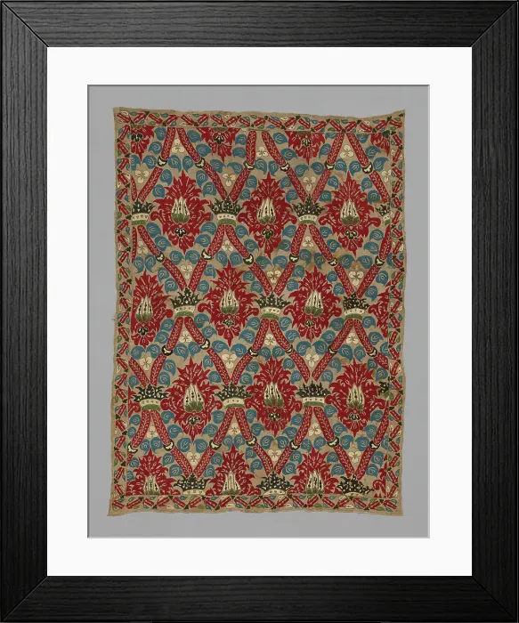 Framed Print : Cover, Turkey, 1601 / 1875. Creator: Unknown Framed Print : Cover, Turkey, 1601 / 1875. Creator: Unknown