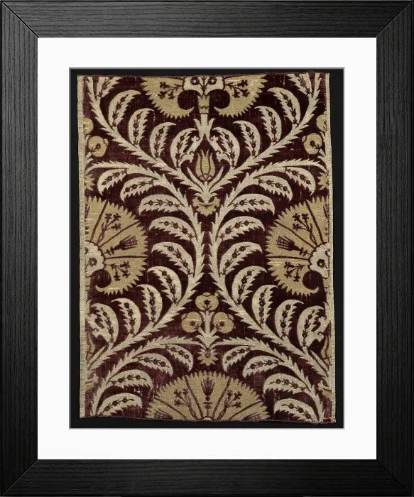 Framed Print : Panel, Turkey, 1575 / 1600. Creator: Unknown Framed Print : Panel, Turkey, 1575 / 1600. Creator: Unknown