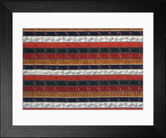 Framed Print : Cushion Cover, United States, 1801 / 25. Creator: Unknown Framed Print : Cushion Cover, United States, 1801 / 25. Creator: Unknown