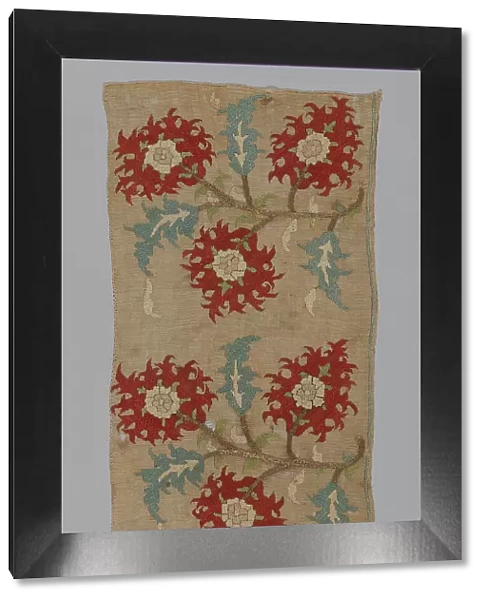 Fragment (Towel), Turkey, 17th century. Creator: Unknown