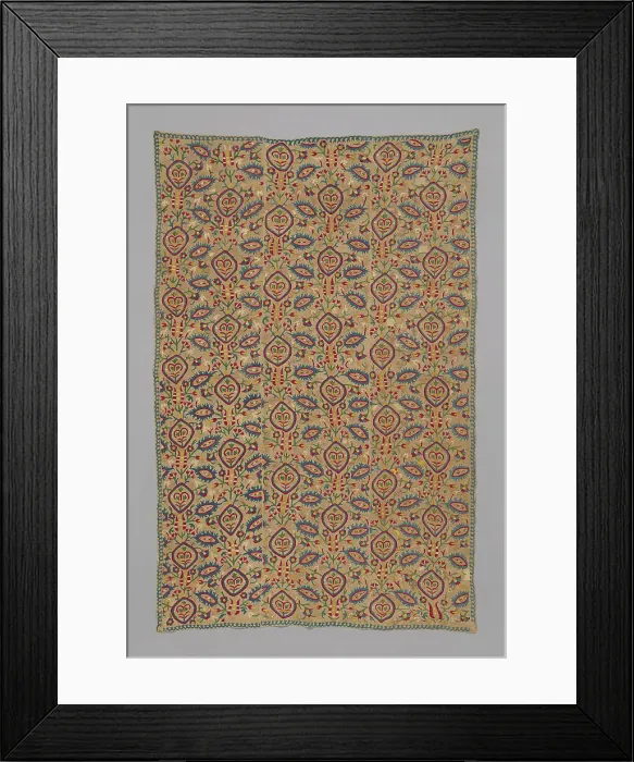 Framed Print : Cover, Turkey, 17th / 18th century. Creator: Unknown