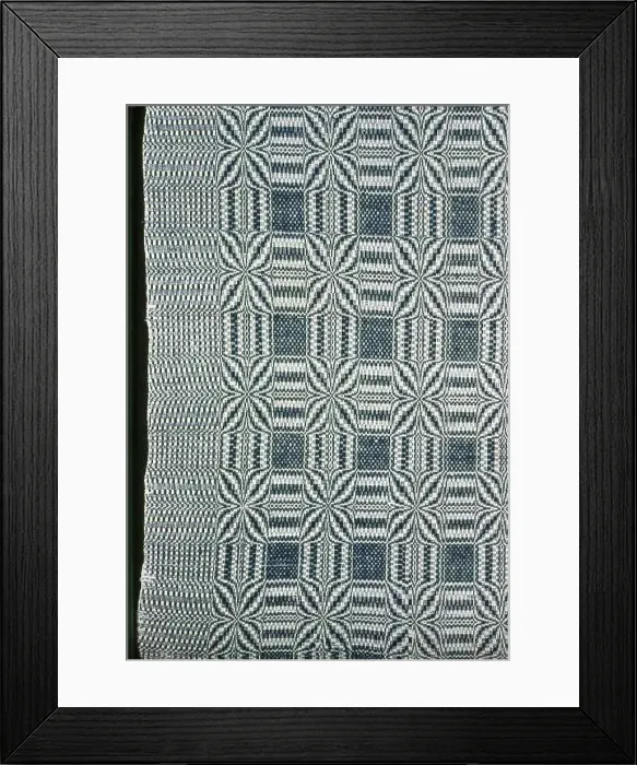 Framed Print : Coverlet, United States, 1820 / 30. Creator: Unknown Framed Print : Coverlet, United States, 1820 / 30. Creator: Unknown