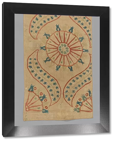 Fragment (Cushion Cover), Turkey, 1675 / 1700. Creator: Unknown