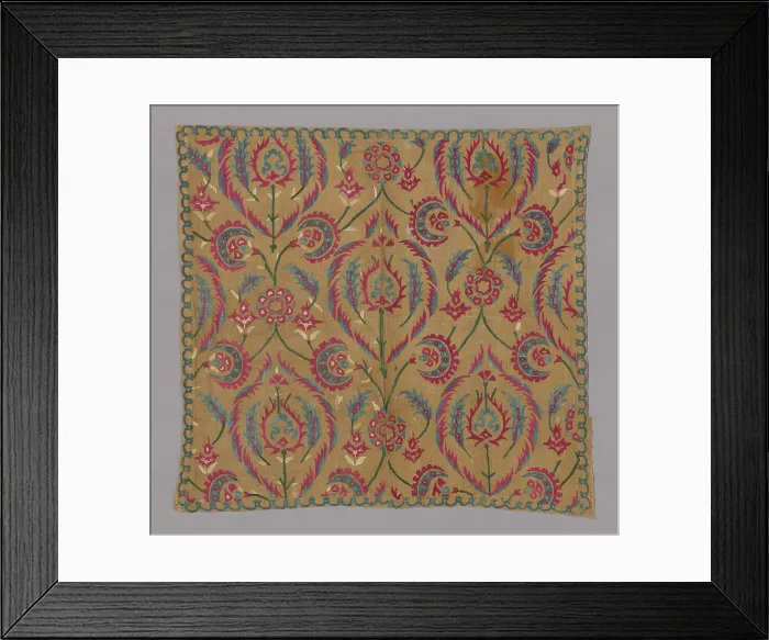 Framed Print : Cover, Turkey, 17th century. Creator: Unknown Framed Print : Cover, Turkey, 17th century. Creator: Unknown