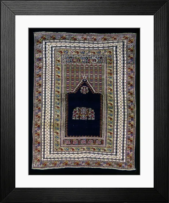 Framed Print : Prayer Carpet, Turkey, 1875 / 1900. Creator: Unknown Framed Print : Prayer Carpet, Turkey, 1875 / 1900. Creator: Unknown