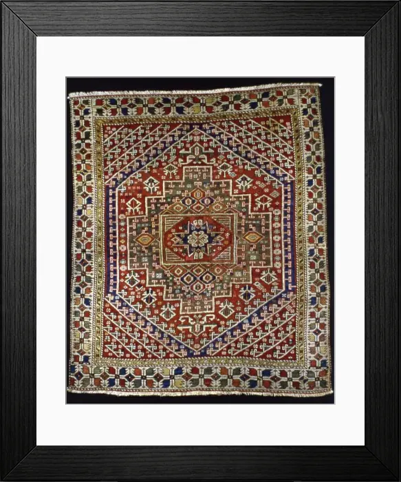 Framed Print : Carpet, Turkey, 1875 / 1900. Creator: Unknown Framed Print : Carpet, Turkey, 1875 / 1900. Creator: Unknown