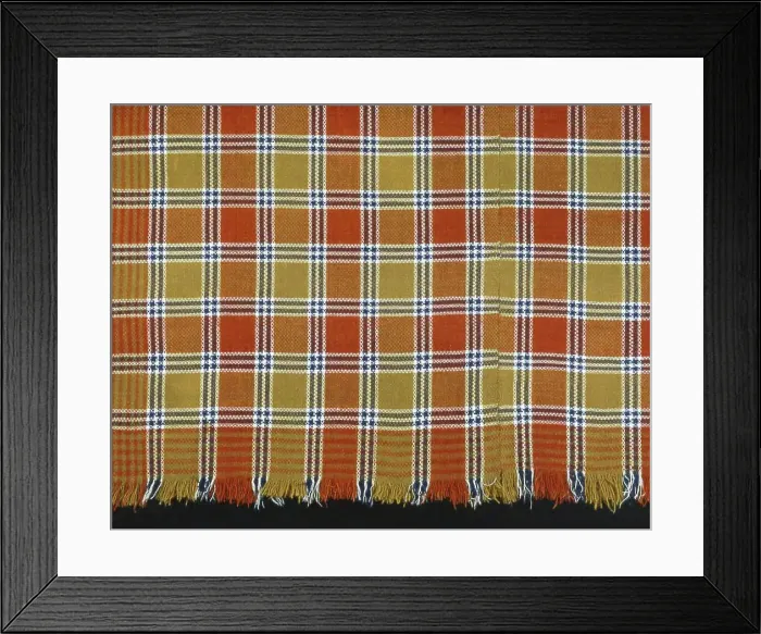 Framed Print : Coverlet, United States, 1820s / 30s. Creator: Unknown Framed Print : Coverlet, United States, 1820s / 30s. Creator: Unknown