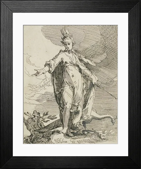 Framed Print : Juno, c. 1610. Creator: Abraham Bloemaert Framed Print : Juno, c. 1610. Creator: Abraham Bloemaert