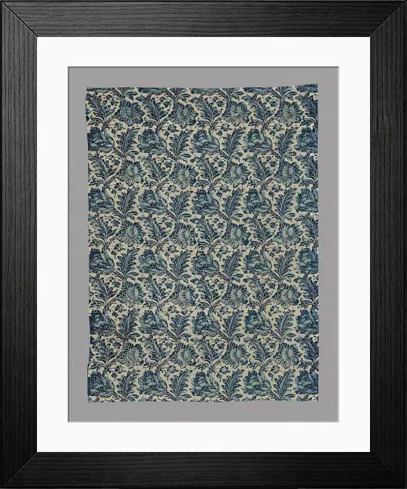 Framed Print : Panel, United States, 1725 / 75. Creator: Unknown Framed Print : Panel, United States, 1725 / 75. Creator: Unknown