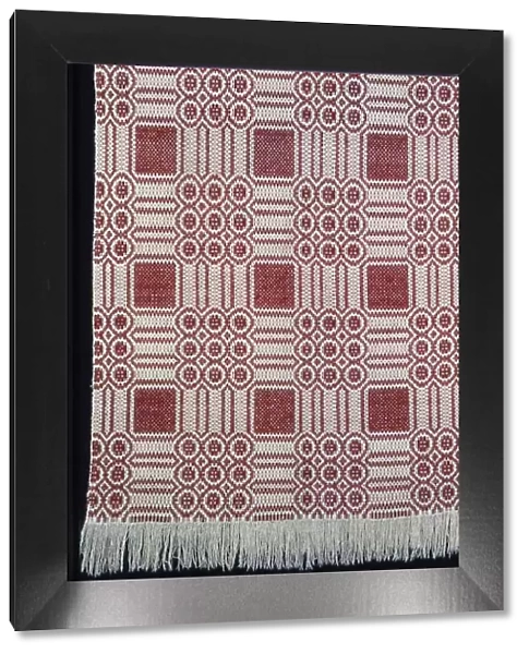 Coverlet, Kentucky, 1820 / 30. Creator: Unknown